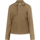 Dreimaster Overgangsjack in wollen look Heren Grijsbeige