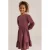WE Fashion korte jurk met borduursels – oudroze