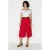 Hoge taille Brede pijpen Geplooide Culottes