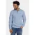 New Zealand Auckland regular fit gemêleerde polo – lichtblauw
