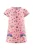 happy girls Jurk  violetblauw / rosa / kersrood