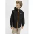JACK & JONES JUNIOR regenjas zwart
