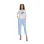 Dames-T-shirt met lange mouwen Moodo L-TS-4906
