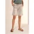 Cecil Dames Twill shorts in een verwassen look in Beige