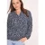 Cecil Dames Blouse met smokdetail in Blauw