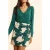 ICode Green Maxi Bird Print Wrap Skirt Green