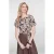 Geisha top taupe