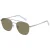 LE SPECS Zonnebril ‘Metaphor’  goud / olijfgroen