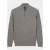 Baileys Half zip all-over twisted structure kn 628445/985
