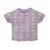 Z8 mini T-shirt Jara lila/lichtgroen/crème