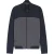 Boss Heren Track Jacket met contrasterende biezen (Donkerblauw)