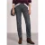 Jeans met Mid Waist-taille en Straight Leg-pijpen in casual pasvorm
