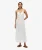 Ibiza Maxi-jurk met Spaghettibandjes White
