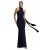 Satin Scuba en Velours Rugvrouw Goddiva Maxi