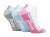 Dames Prestatie Trainer Sokken | Jeep | Ademend Dikke Buiten Cushioned Lage Sokken met Ondersteuning voor de Voetboog – Wit