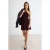 TRENDYOLMİLLA Dames Bruin Effen Midi Mouwloos Bodycon Jurken