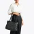 Kurt Geiger leren shopper Kensington Drench zwart