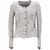 IRO distressed jas van grijs katoen