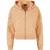 Urban Classics Dames washed towelling short oversized full zip hoodie