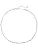 Hey Happiness Ketting ‘Fluid Chain’  zilver