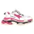 Balenciaga Triple S Sneakers in Roze en Witte Polyester