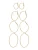 ABOUT YOU Oorbellen ‘Vivien’  goud