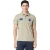 Aeronautica Militare regular fit polo khaki korte mouw