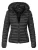 Navahoo Dames Gewatteerde Jas Lulana – Licht, Trendy & Afneembare Capuchon