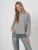 Boiled cashmere pullover met opstaande kraag