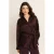 Expresso blouse – donkerbruin