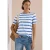 Shirt met burn-out look