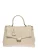 Isabella Rhea Beige Rundleer Tas