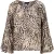 monari Blouse  taupe / cappuccino / zwart