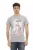 Grijze Graphic T-shirt Casual Stijl
