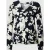 Tom Tailor Shirt met lange mouwen, bloemenmotief en V-hals
