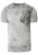 V-hals T-shirt met logo-print aan de zijkant