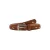 Mango leren riem met bambi-print bruin