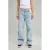 America Today low waist oversized jeans light blue denim