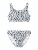 NAME IT Bikini ‘NKFZAnimal’  pastelblauw / abrikoos / rosa / zwart