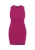 faina Gebreide jurk ‘Fashion Look’  fuchsia
