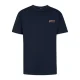 Petrol Industries T-shirt met backprint donkerblauw