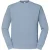 Fruit of the Loom Heren Klassiek 80/20 Raglan Sweatshirt (Mineraalblauw)
