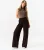 Trekbroek met getextureerde elastische taille