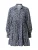 EDITED Blousejurk ‘Camella’  blauw / wit