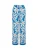 Guido Maria Kretschmer Women Broek ‘Rylie’  blauw / mandarijn / wit