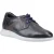 Pod Aston Leer Heren Navy Veterschoenen