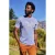 Mountain Warehouse Heren Ocean Drive Organic T-Shirt (Blauw)