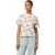 Scotch & Soda Boxy Crop Tee Sugar Swizzle/rose Brown/adobe Rose
