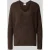 MOS MOSH Gebreide pullover van wolmix met v-hals model ‘THORA’
