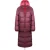 Parajumpers slaapzak omkeerbaar rood lang donsjack met capuchon